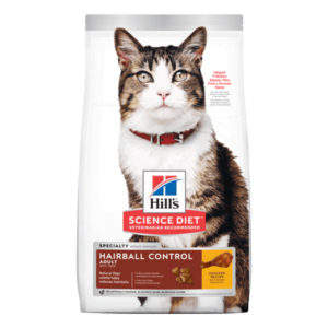 Hill’s Scince Diet Feline Adult  Hairball Control 3.5 lb, 7 lb y 15.5 lb