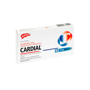 Cardial 5mg 30 Comprimidos Cardioprotector