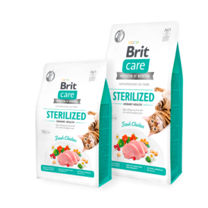 Brit Care Cat Grain – Free STERILIZED URINARY HEALTH – Bolsa 2KG