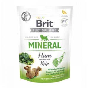 BRIT CARE FUNCTIONAL SNACK MINERAL HAM FOR PUPPIES 150 gr.